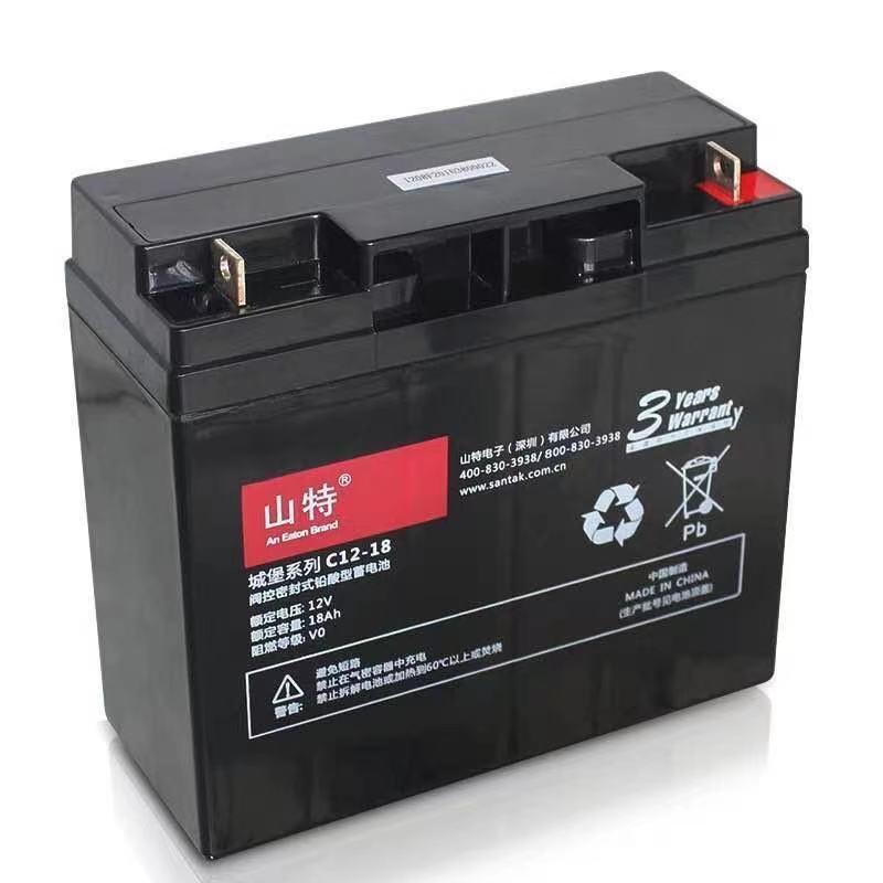 山特 12V 18AH（伐控式 铅酸免维护）